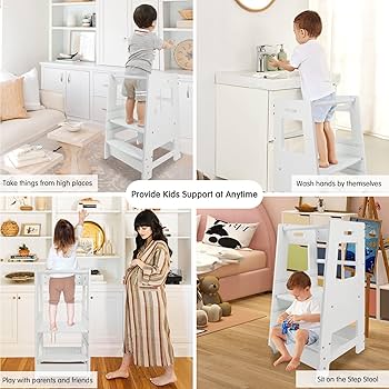 Amazon.com: ECOMEX Toddler Standing Tower for Kitchen, Step
